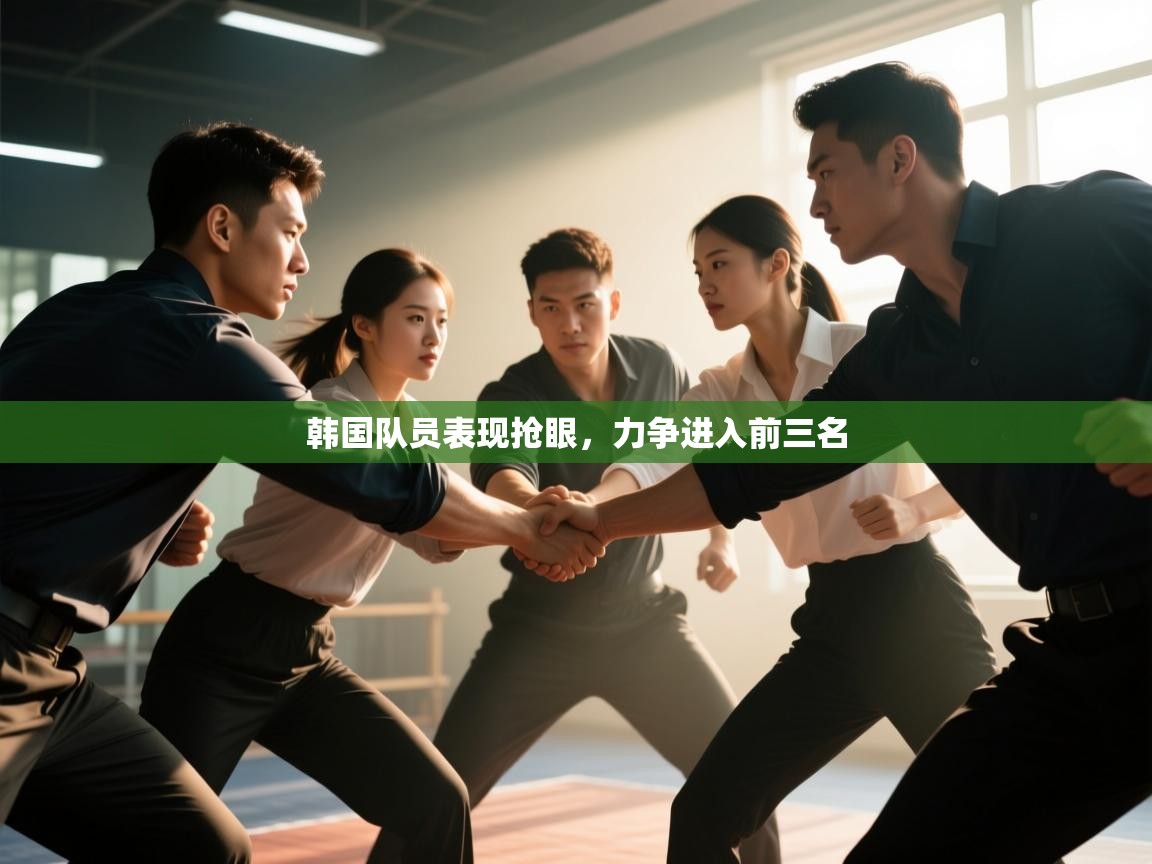 韩国队员表现抢眼，力争进入前三名