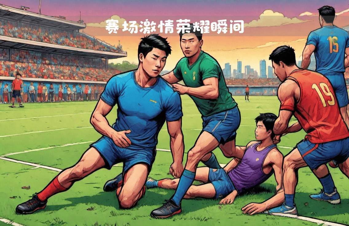 运动员在赛场上燃起激情令人感动